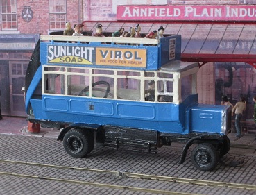 Newcastle Liveried London B-Type Bus